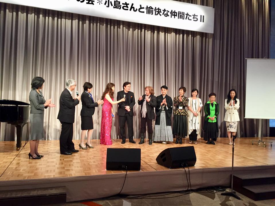 小島敏郎事務総長の春の叙勲の祝賀会